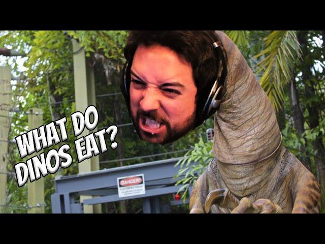 DINOSAUR FOOD! | Jurassic Café Review | Universal Studios Hollywood