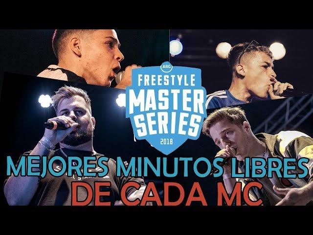 EL MEJOR MINUTO de CADA MC | FMS ARGENTINA | TEMPORADA 2018.