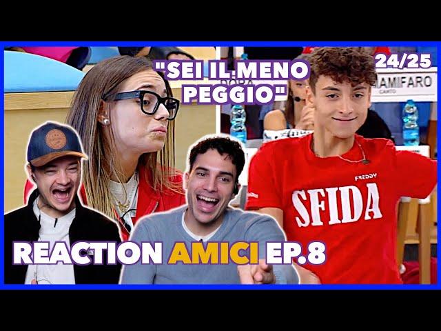 Allieva DISPREZZA gli Sfidanti! Reaction Amici ep.8