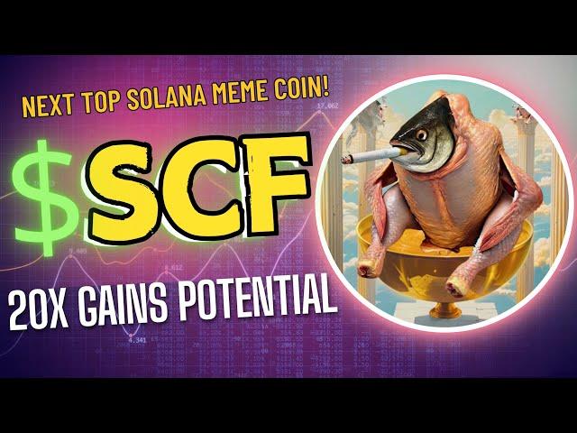  $SCF Meme Coin Surges 20x!  To 500M Market Cap