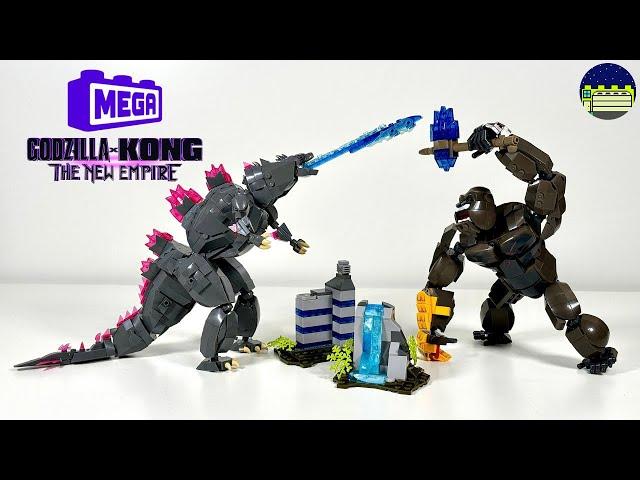 Reviewing the MEGA Construx Godzilla X Kong Sets