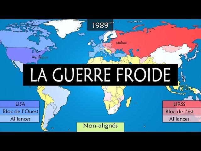 La Guerre Froide - Résumé sur cartes