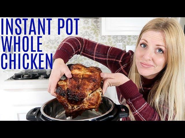 How to Cook a Whole Chicken in the Instant Pot