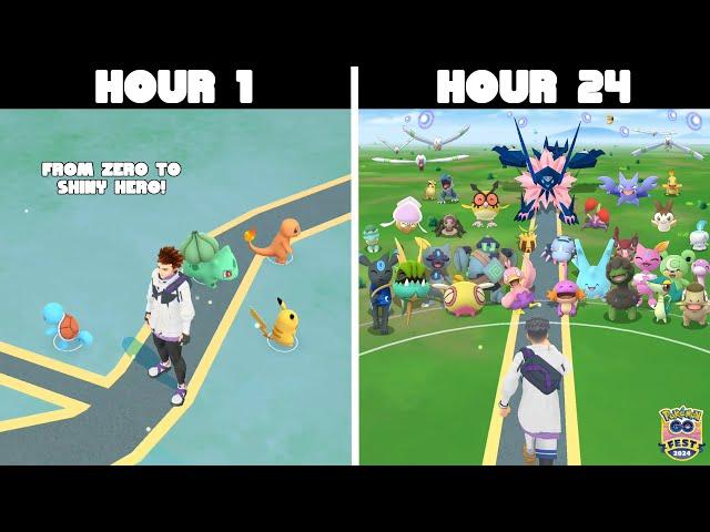 A Rookie's Ultimate Journey at Pokemon GO Fest Global 2024!