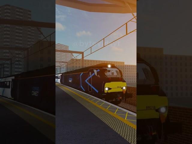 Stepford Connect Class 68 Passes City Hospital at Speed