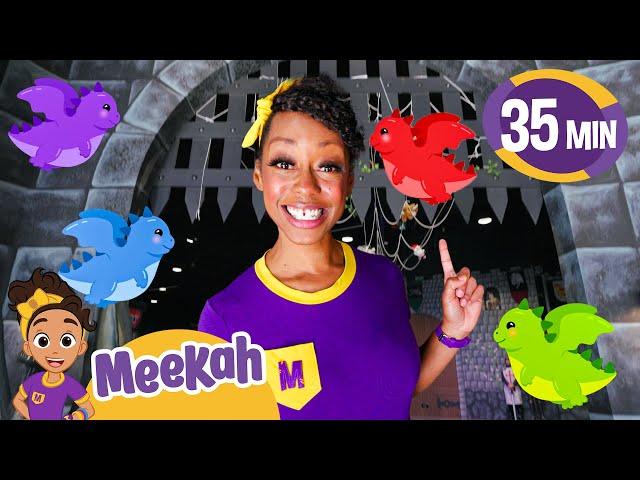 Meekah's Magical Dragon Quest + Dinosaur Adventures | Educational Videos for Kids | Meekah Kids TV