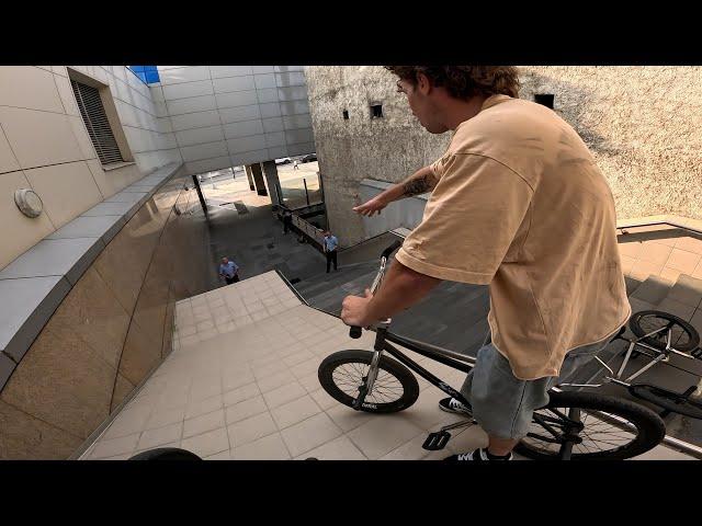 Осенний STREET по Москве на BMX