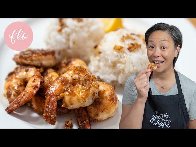 Hawaiian Garlic Shrimp is Onolicious!