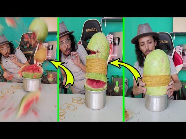 I tried the strangest things I've seen on the internet 