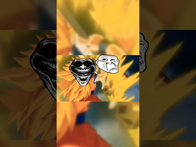 Goku Vs Trunks TrollFace 