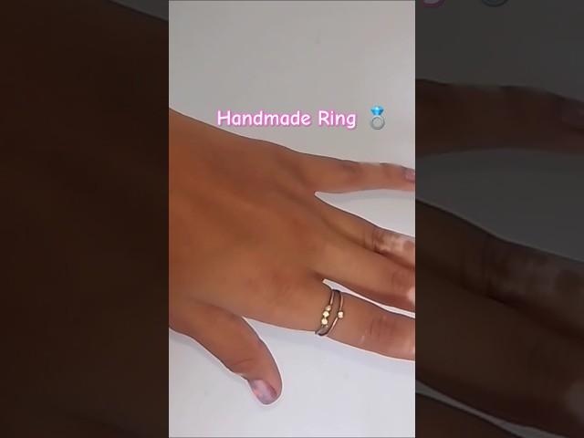 handmade ring #diy #crafter#diy ideas #craft #art #crafterkomal