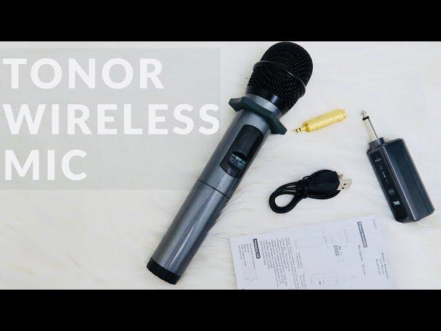 Tonor Wireless Microphone REVIEW - K380T Bluetooth Receiver