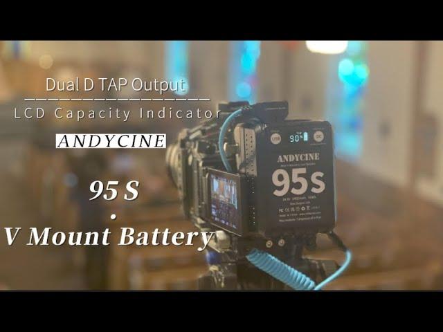 Perfect Battery Solution for GH6 Small Rig | Andycine 95S Micro V Mount Battery Review