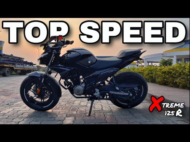 Hero Xtreme 125r Top Speed Test #heroxtreme125r #herobikes #xtreme125 #automobile