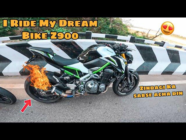 Riding My Dream Bike Kawasaki Z900​⁠