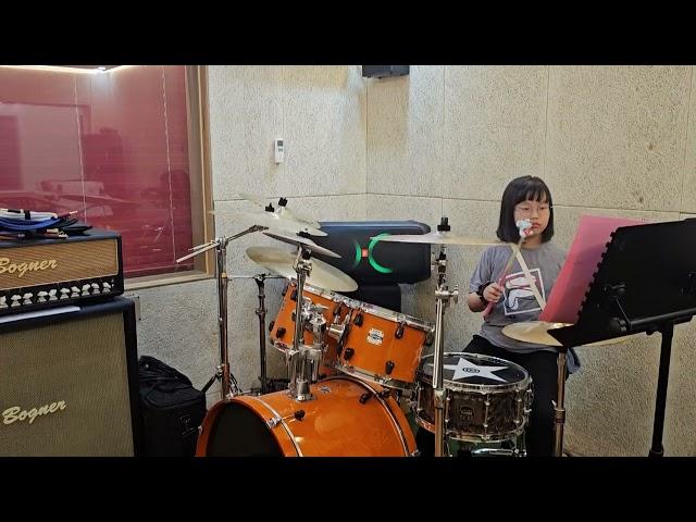 (파주교하운정드럼학원)예인실용음악학원 이세빈 " standing next to you-jungkook " drumcover