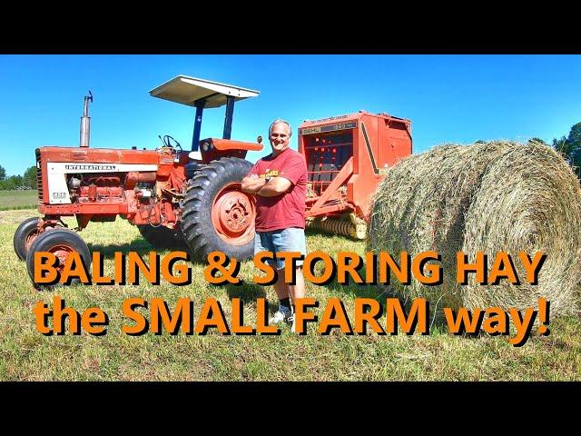 the basics of baling and storing hay