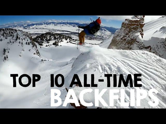 Top 10 Craziest Skiing Backflips of All Time