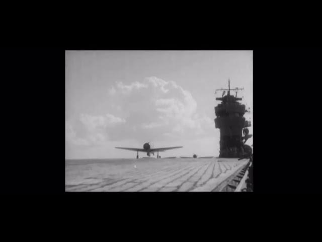 Mitsubishi A6M2 “Zero” fighters taking off from the Akagi (1942)