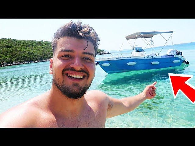 AM INCHIRIAT O BARCA SI AM FUGIT PE MARE | CAT A COSTAT ? | vlog ziua 3