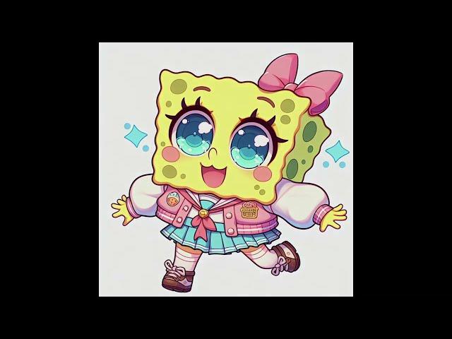 Spongebob  |  Girl A [AI Cover]