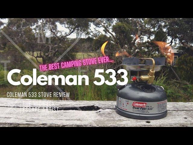 The best camp stove by far! Our review of the Coleman 533 Dual fuel camp stove... PS - It's great!