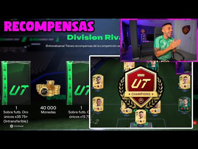 CON ESTE EQUIPO DjMaRiiO JUGARA UT CHAMPIONS Y ABRE SUS RECOMPENSAS DE DIVISION RIVALS FC 25