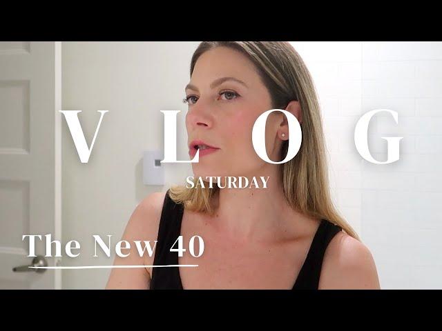 Life in my 40s: Daily vlog | Saturday: running errands, new books & grwm for a night out in Montreal