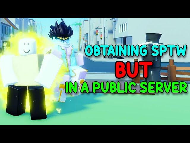 (AUT) Obtaining SPTW but in a Public Server