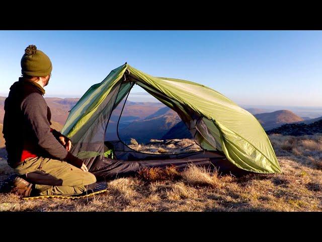 Solo Mountain Camping in Sub Zero Conditions - Testing the Sea to Summit Alto TR2