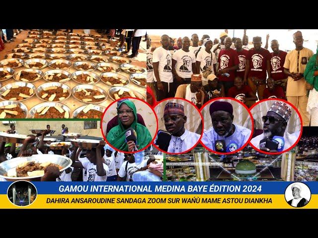 Gamou Médina Baye2024,le Dahira Ansaroudine sandaga des disciples exemplaires en organisation #BUMTV