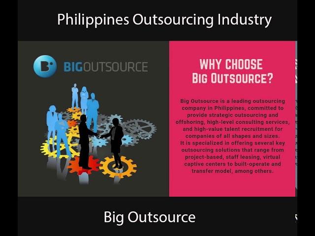 Big Outsource - Philippines Outsourcing Industry