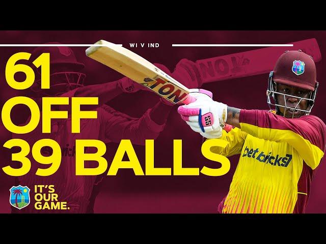 4 SIXES! | Shimron Hetmyer Smashes 61 Runs off 39 Balls | Watch EVERY BALL