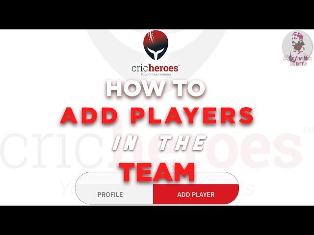 How To Add Players In The Teams In CricHeroes App | Cricket Tournament | Organizer