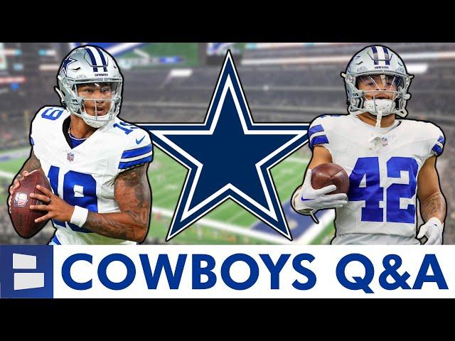 Cowboys Rumors On Trey Lance Trade, Mazi Smith, Deuce Vaughn, Caelen Carson & Dak Prescott | Q&A