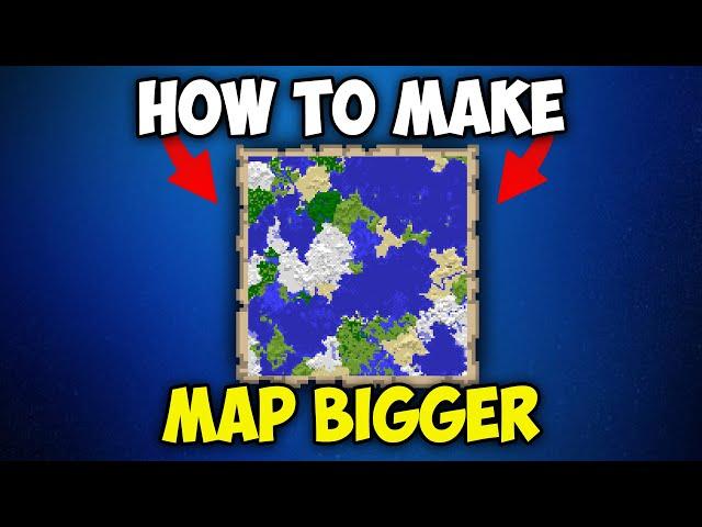 How to Make Map Bigger in Minecraft 1.21.2