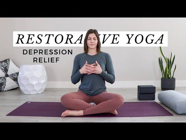 Feel Good Again Restorative Yoga for Depression Symptom Relief