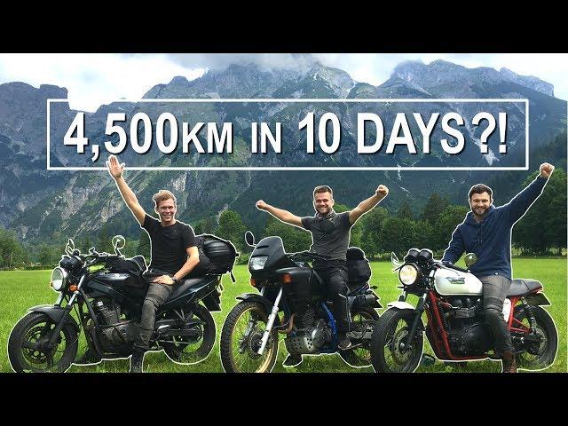 4500km Motorbike Trip To SWITZERLAND 