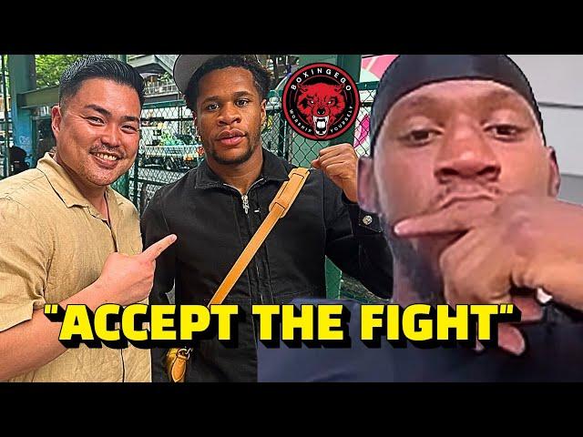 Devin Haney ARRIVES in Japan - SCOUTING Brian Norman for a  Welterweight Fight? | Boxingego