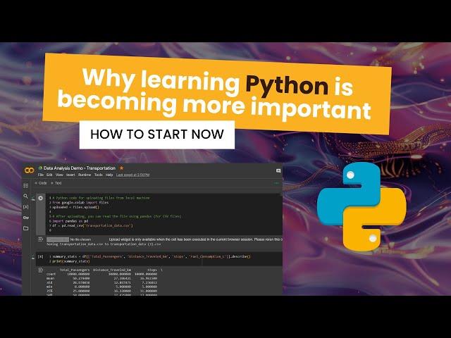 Why I'm placing a lot more focus on learning Python....and how I'm doing it