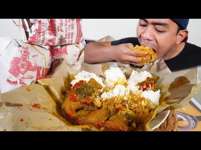 SARAPAN TANBOY KUN MAKAN 4 BUNGKUS NASI PADANG JUMBO!!!