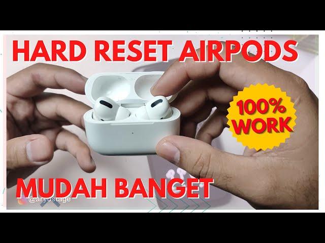 CARA HARD RESET AIRPODS