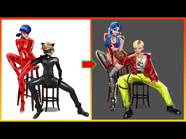 Miraculous Ladybug, Catnoir's Transformation into Bad Boy Revealed! Cartoon World Art