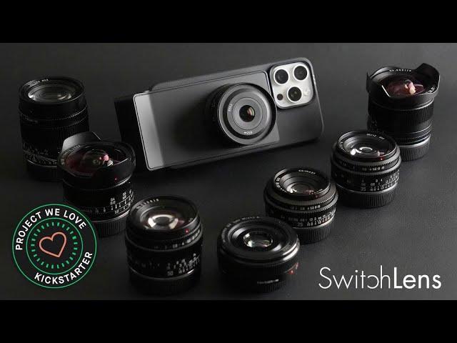 Extra camera for your phone with Switchlens