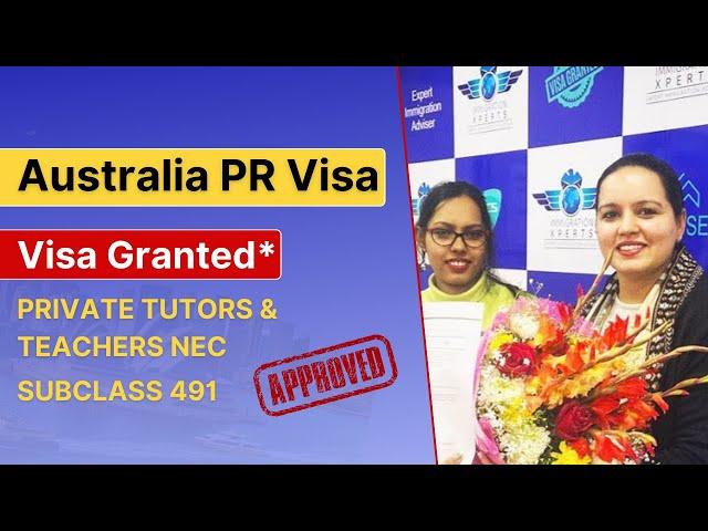 Another Success Story | Australia Visa Grant | Subclass 491 | Apical Immigration Experts