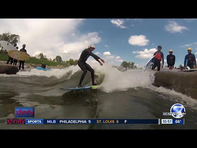 River Surfing on the South Platte in Colorado