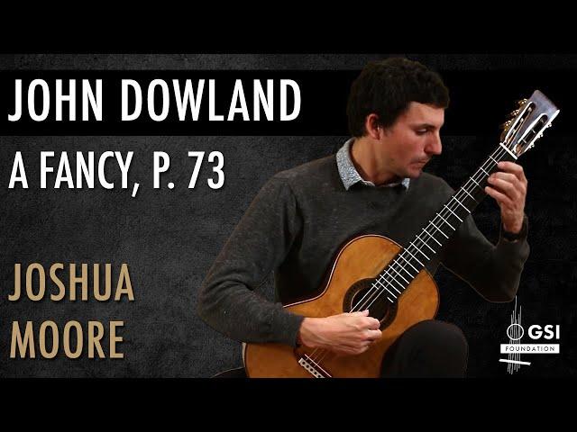 John Dowland's "A Fancy, P. 73" played by Joshua Moore on a Wolfgang Jellinghaus "La Romantica A"