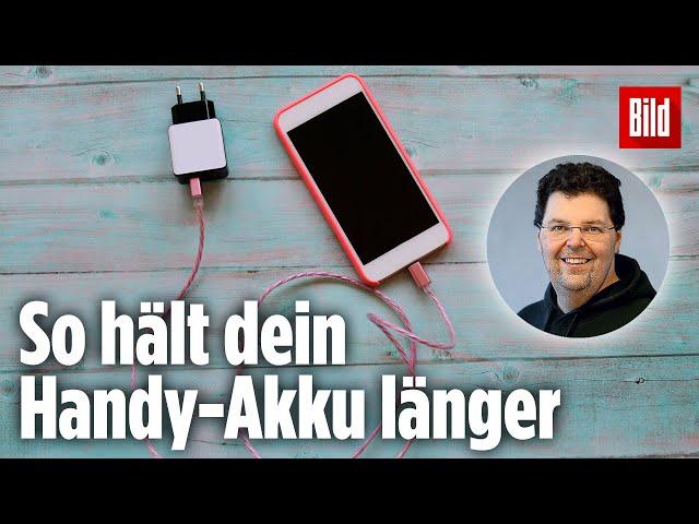 5 Tipps, wie dein Akku eine längere Lebensdauer bekommt | Technik-Experte erklärt