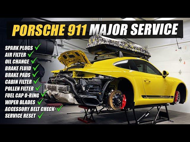 Porsche 911 Major Service DIY: Save THOUSANDS!