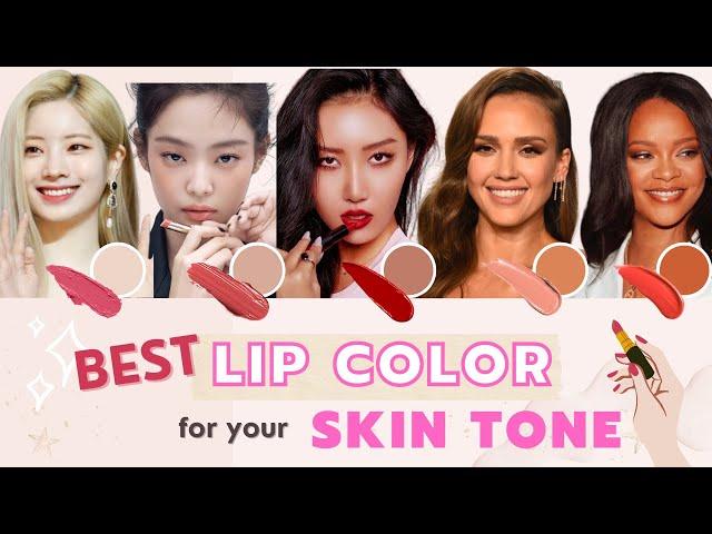 Why that LIP COLOR doesn't look good on me? How to Choose Best LIP COLOUR for My SKIN TONE 